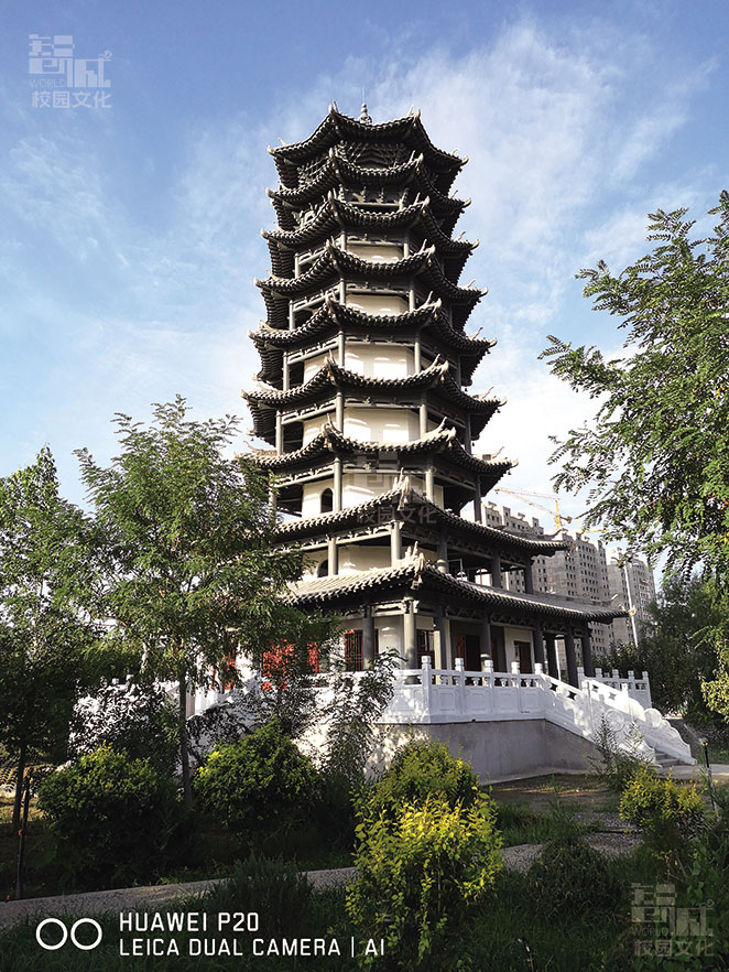 甘肃省张掖中学校园文化建设实景展示