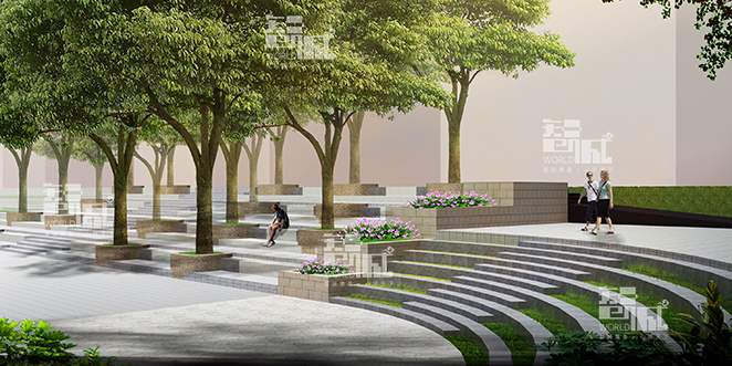 贵阳市第一中学校园文化建设设计效果图