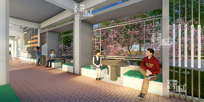 校园廊道文化设计案例 校园廊道文化设计案例