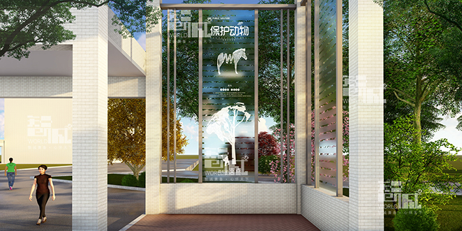 校园廊道文化设计案例 校园廊道文化设计案例