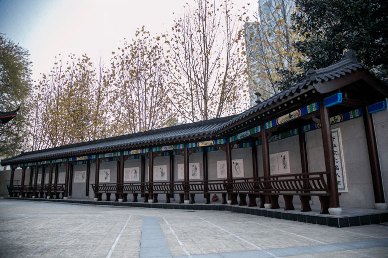 南京市鼓楼实验中学中华文化名人榭 南京市鼓楼实验中学中华文化名人榭