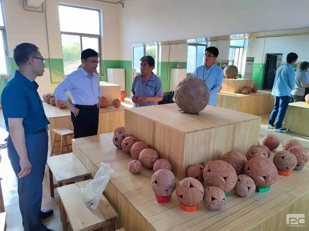 河北沧州幼儿师范高等专科学校雕花陶球泥塑技艺大师工作室