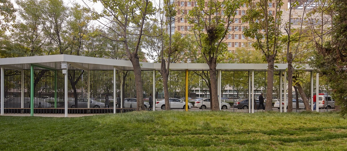 学校景观改造设计后通透的游廊 学校景观改造设计后通透的游廊