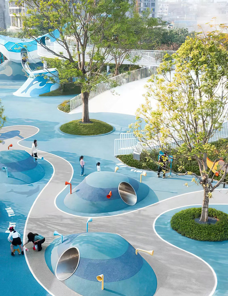 校园景观建设设计中色彩的选择 校园景观建设设计中色彩的选择
