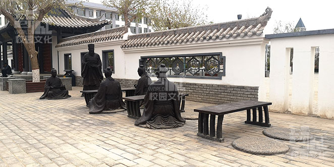 甘肃省张掖中学校园文化建设实景展示